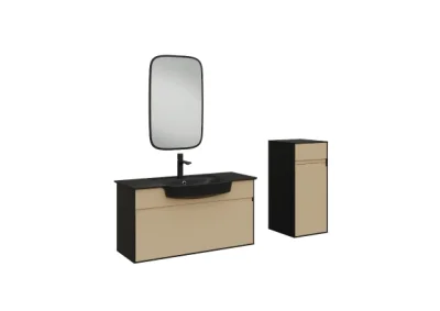 Creavit Saily Lavabo Dolabı 100 Cm Dafne - 2