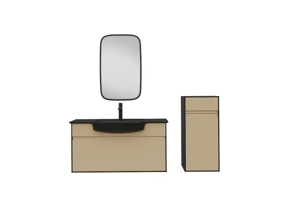 Creavit Saily Lavabo Dolabı 100 Cm Dafne - 1