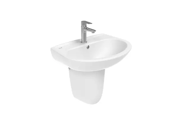 Creavit Sedef Lavabo 60 cm - Yarım Ayak SD060 - 1