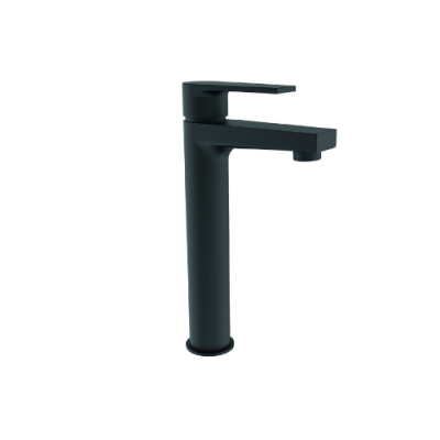 Creavit Sharp Uzun Lavabo Bataryası Mat Siyah BT.SR6500S - CREAVİT