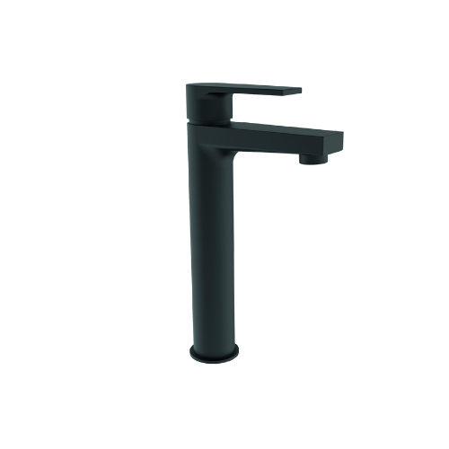 Creavit Sharp Uzun Lavabo Bataryası Mat Siyah BT.SR6500S - 1