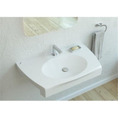 Creavit Slam Tezgah Üstü Çanak Lavabo Beyaz Tp080 80cm - 1