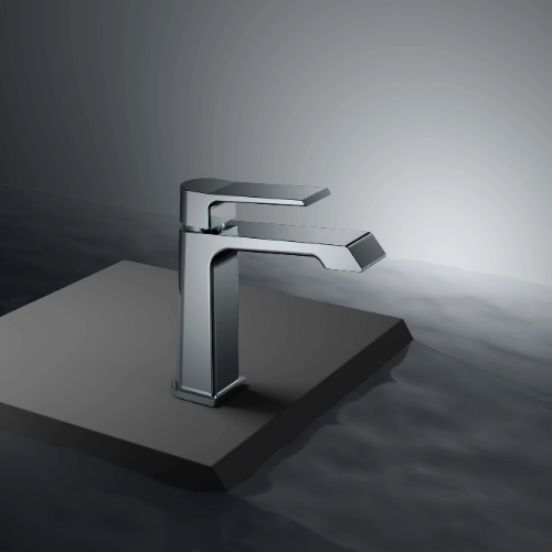 Creavit Stark Lavabo Bataryası Metalik Gri BT.SK1500GR - 1