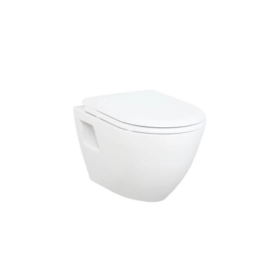 Creavit Terra Asma Klozet D.li Ext.Byz TP325 + Duck TP.YK. Byz. Klozet Kapağı - 1