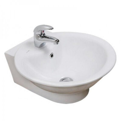 Creavit Trend Tezgah Üstü Lavabo TP247 Beyaz 45cm - 1