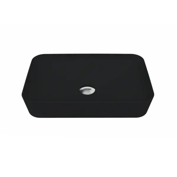 Creavit Ultra Dikdörtgen Çanak Siyah Lavabo 60 cm UL060 - 1