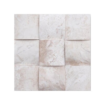 Delta Farah Diana Bej Konkav Mozaik DLT2183 9,5x9,5cm - DELTA