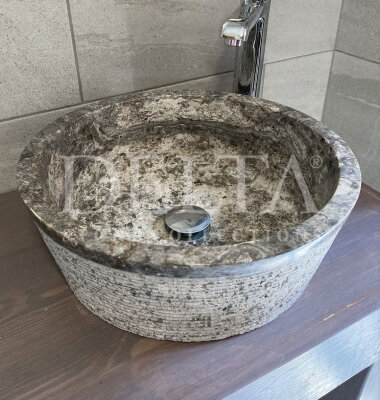 Delta Viyana Silver Tezgah Üstü Lavabo DLT630-25 - DELTA