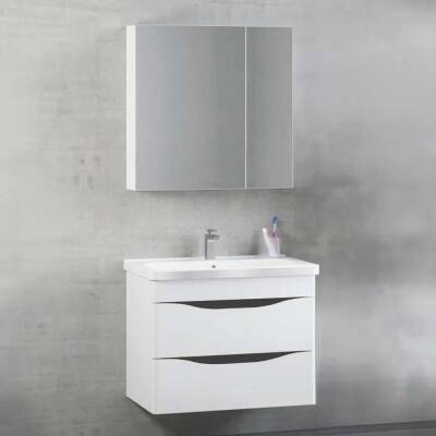 Denko İdea Banyo Dolap Takımı 80cm Beyaz - 1