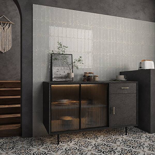 Dune Ceramica Antiga Marengo Dekoratif Karo Mat 6,9x24cm - 1