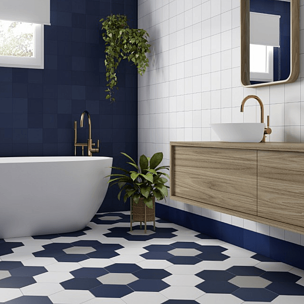 Dune Ceramica Chicago Exa Ash Dekoratif Karo Mat 21,5x25cm - 2