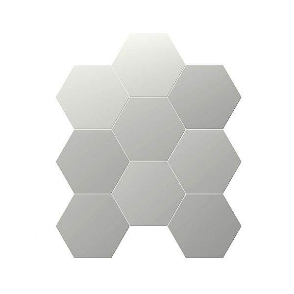 Dune Ceramica Chicago Exa Ash Dekoratif Karo Mat 21,5x25cm - 1