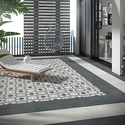 Dune Ceramica Gaudi Marengo Dekoratif Karo Mat 20x20cm - 3