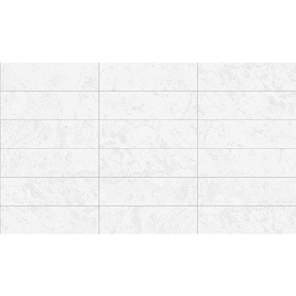 Dune Ceramica Iceberg White Dekoratif Karo Mat 6,4x22,3cm - 1