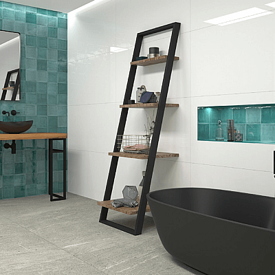 Dune Ceramica Just White Porselen Granit Parlak 60x120cm - 2