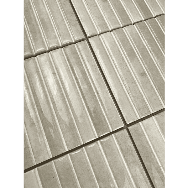 Dune Ceramica Kit-Kat Mosaic Ivory Glossy Dekoratif Karo 11,5x23,1cm - 2