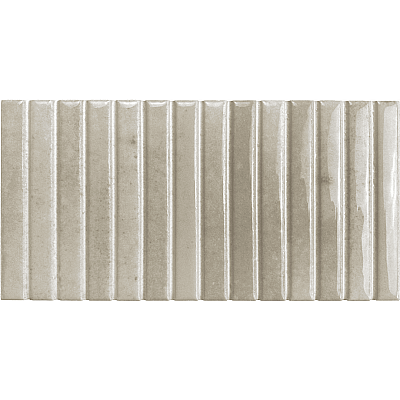 Dune Ceramica Kit-Kat Mosaic Ivory Glossy Dekoratif Karo 11,5x23,1cm - 1