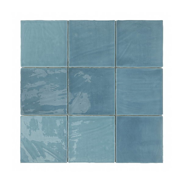 Dune Ceramica Tabarca Cielo Dekoratif Karo Parlak 15x15cm - 1