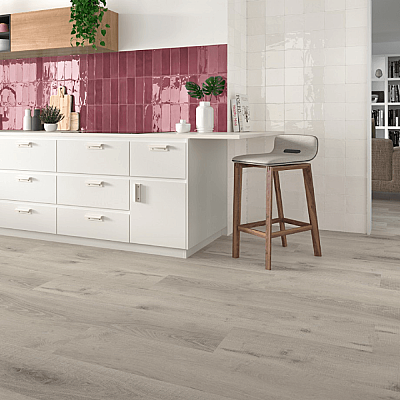 Dune Ceramica Tabarca Granate Dekoratif Karo Parlak 7,5x23cm - 2