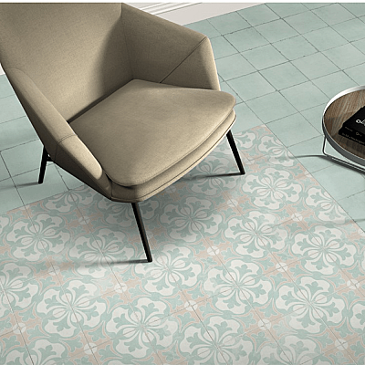 Dune Ceramica Valencia Salvia Dekoratif Karo Mat 20x20cm - 3