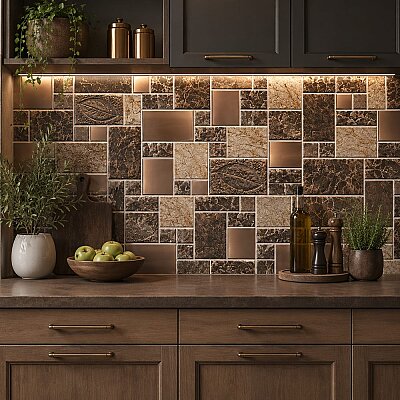 Fionart FK-60022 Delma Dekoratif Mozaik - FİONART