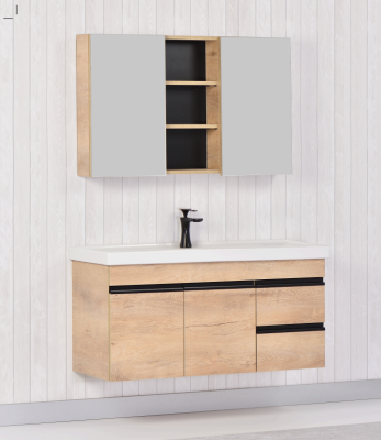 Kalay Arya Banyo Dolabı Takımı 120cm Meşe - KALAY