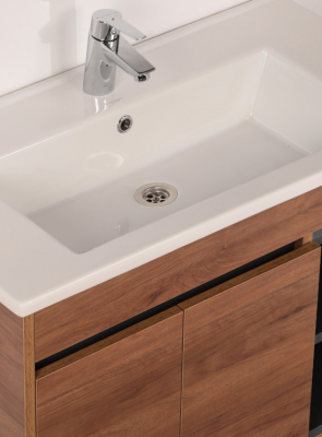 Kalay Athena Banyo Dolabı Takımı 85cm Ceviz - 2