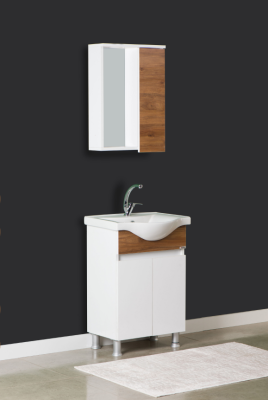 Kalay Buse Banyo Dolabı Takımı 55cm Sümela - KALAY