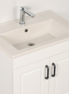 Kalay Elin Banyo Dolabı Takımı 65cm Beyaz - 2