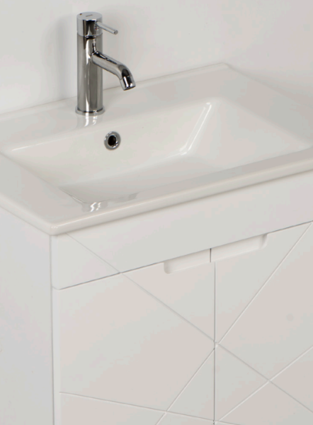 Kalay Giza Banyo Dolabı Takımı 65cm Beyaz - 2