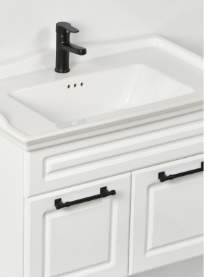 Kalay Sirius Banyo Dolabı Takımı 80cm Beyaz - 2