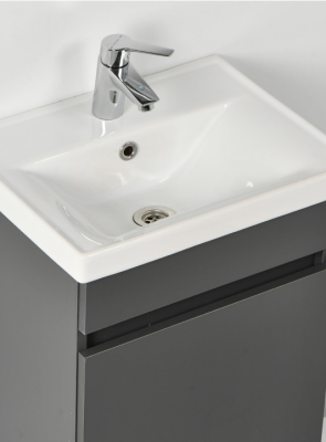 Kalay Solo Banyo Dolabı Takımı 50cm Antrasit - 2