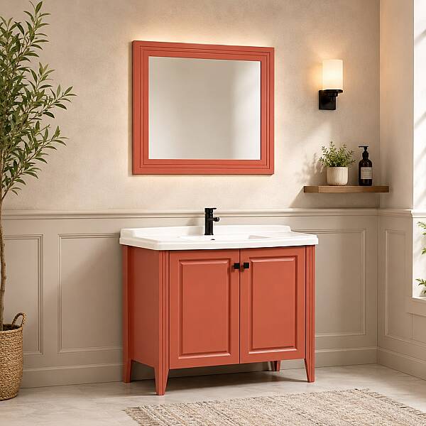 Kalay Tango Banyo Dolabı Takımı 100cm Cotto - 1