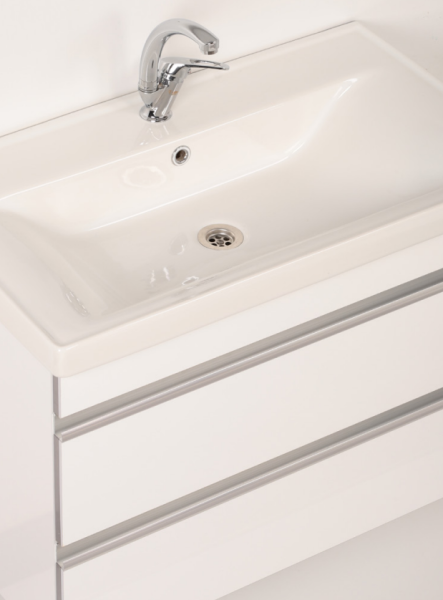 Kalay Zeus Banyo Dolabı Takımı 70cm Beyaz - 2