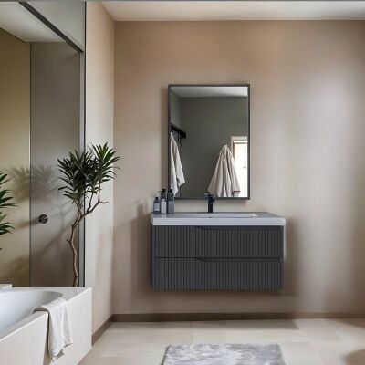 Kobos Infinity Banyo Dolap Takımı - 1