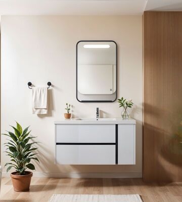 Kobos Linear Banyo Dolap Takımı (100cm) - 1