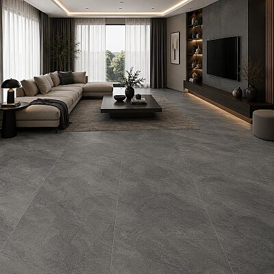 Kütahya Seramik 60x120 Atlantis Antrasit Mat Rektifiyeli - KÜTAHYA SERAMİK