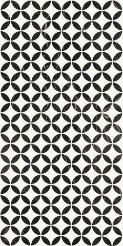 Kütahya Seramik 60x120 Black Calacatta Kristal Dekor Parlak Rektifiyeli - 1