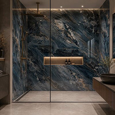Kütahya Seramik 120x240 Delmar Kristal Rektifiye Parlak Nano - KÜTAHYA SERAMİK