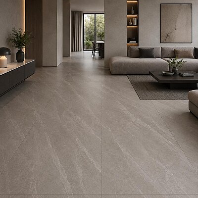 Kütahya Seramik 120x240 Luton Grey Rektifiye - KÜTAHYA SERAMİK