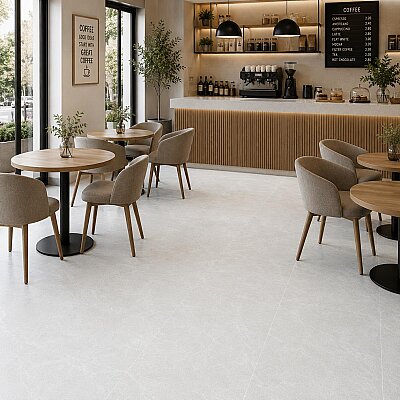 Kütahya Seramik 60x120 Swan Açık Gri Rektifiye Soft Mat - KÜTAHYA SERAMİK