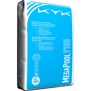KYK MegaPool Y105 Seramik Yapıştırıcı - 1