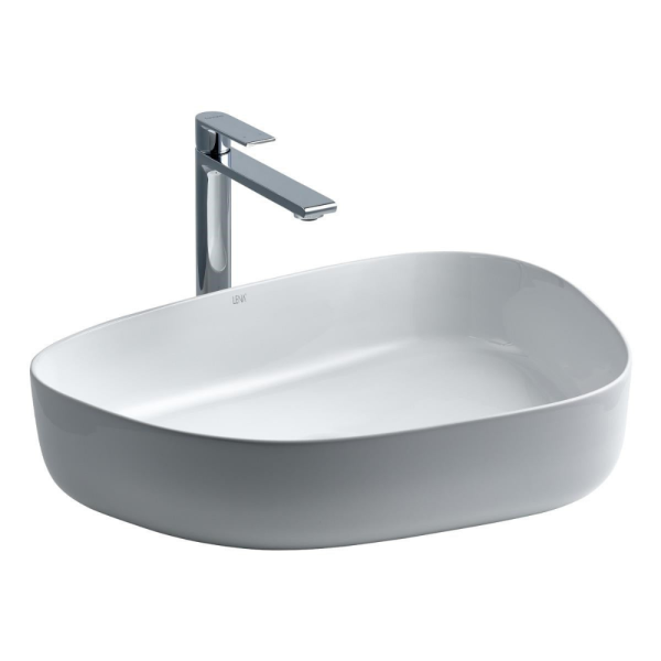 Lena E-2107 Tezgah Üstü Porselen Lavabo - 1