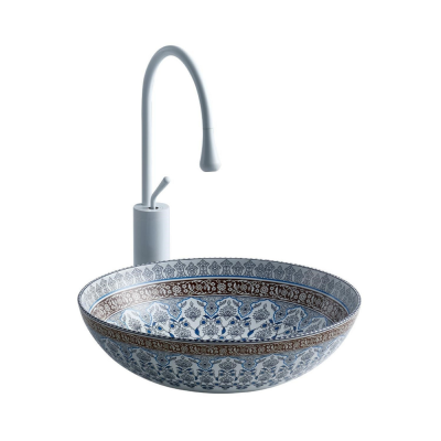 Lena E-7029 Tezgah Üstü Porselen Lavabo - 1