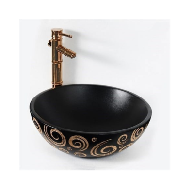 Lena E-9002 Tezgah Üstü Porselen Lavabo - 1