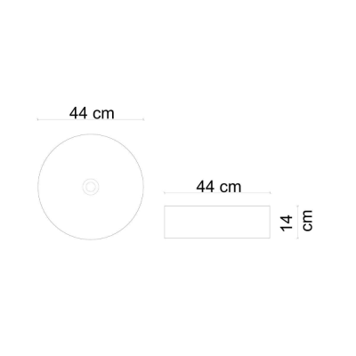 Lena E-W1201MM Tezgah Üstü Lavabo Mat Mavi - 2