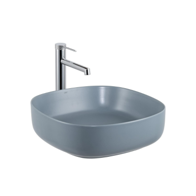 Lena E-W1203MM Tezgah Üstü Lavabo Mat Mavi - 1