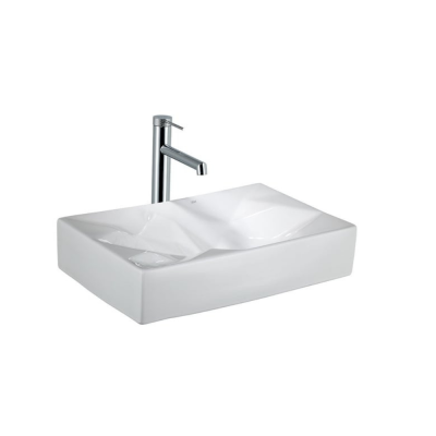 Lena E-W2000 Tezgah Üstü Lavabo Parlak Beyaz - 1