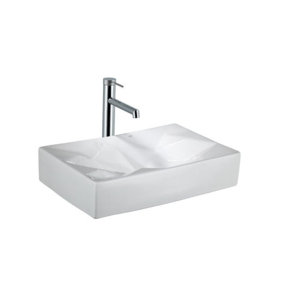 Lena E-W2000 Tezgah Üstü Lavabo Parlak Beyaz - 1