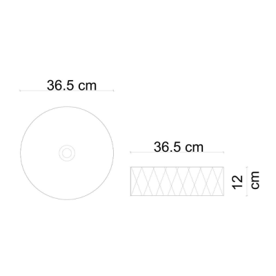 Lena E-W5001YS Tezgah Üstü Lavabo Mat Yeşil & Siyah - 3
